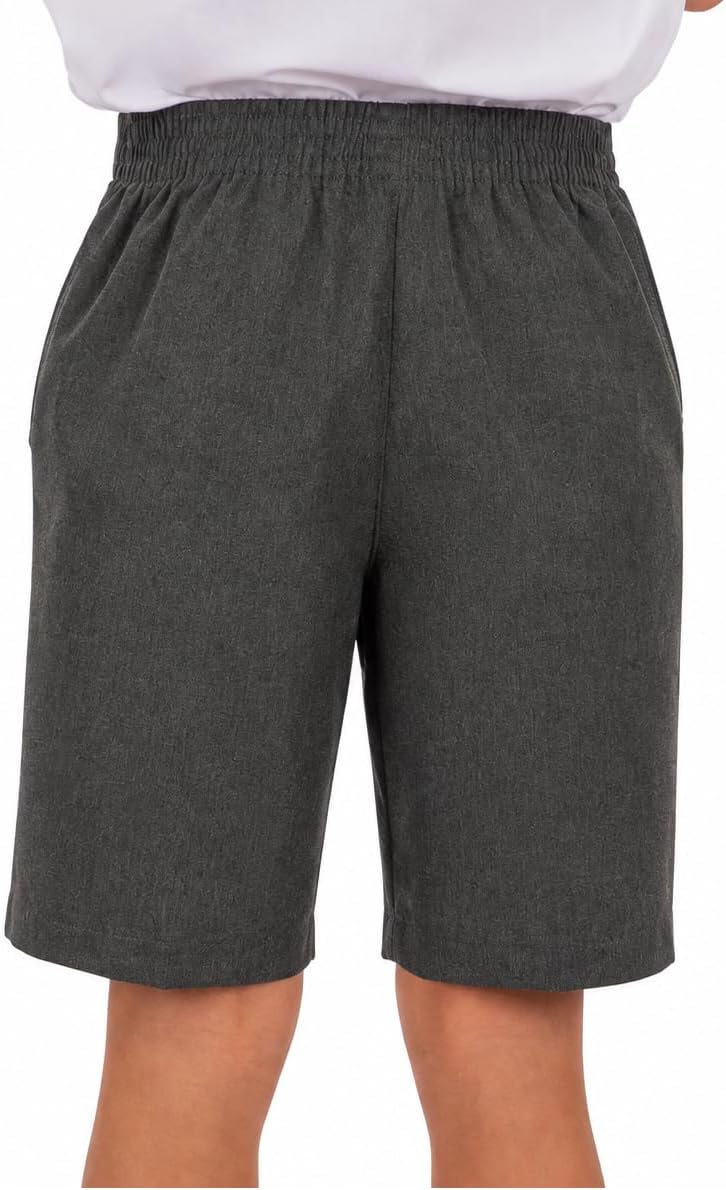 Boys Pull-On School Shorts
