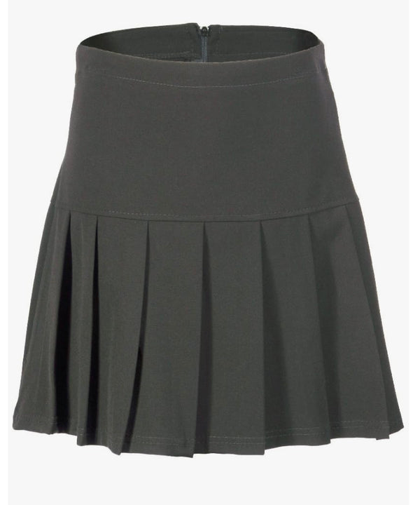 Drop Waisted Pleated School Skirt