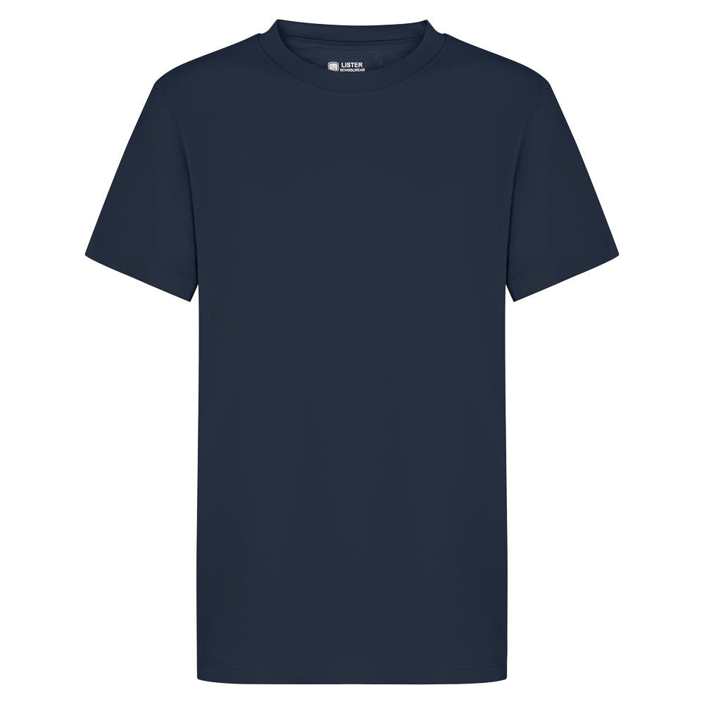 Navy Blue Kids T-Shirt Short Sleeve 100% Cotton