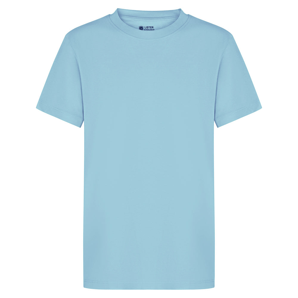 KAM Men's 100% Cotton Plain T-Shirt - Basic Crew Neck Tee