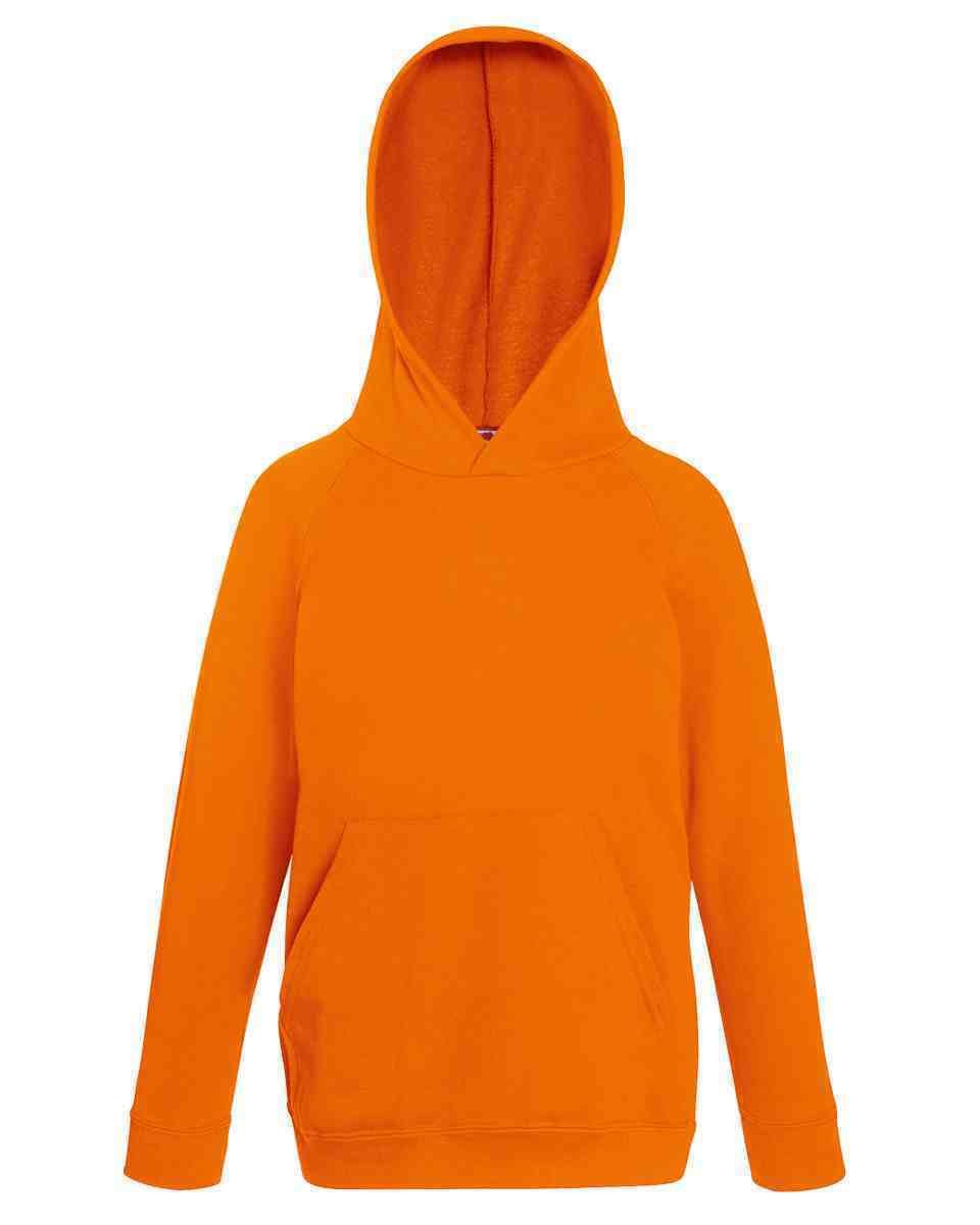 Orange Kids Fleece Hoodie