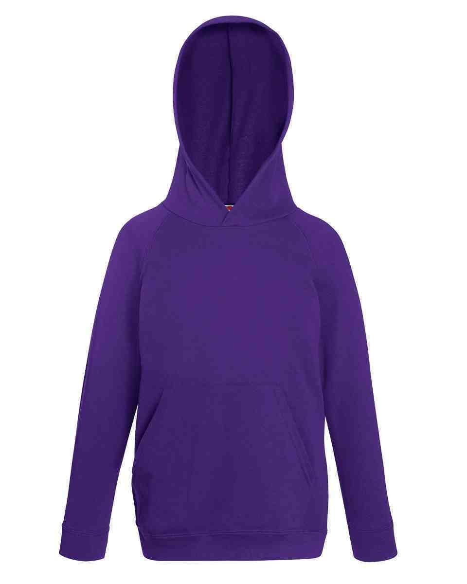 Purple Kids Fleece Hoodie