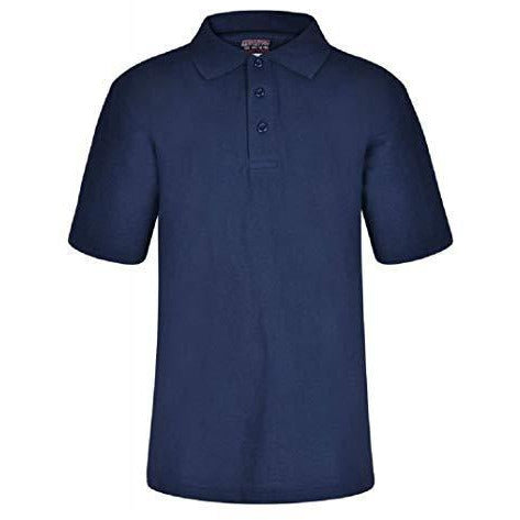 Childrens navy polo shirts sale