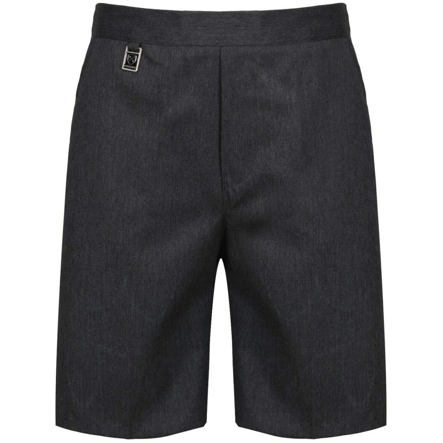 Boys Pull Up School Uniform Shorts Elasticated Pull On Black Grey Navy Ages 2 3 4 5 6 7 8 9 10 11 12 13 14 15 16