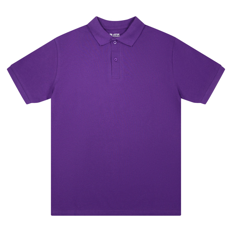 Polo Shirt Short Sleeve - Purple