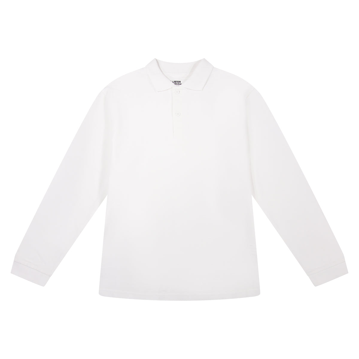Polo Shirt Long Sleeve - White