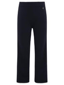 Girls Jersey School Trousers Pull Up Slim Leg School Uniform Heart Pendant Ages 3-18y