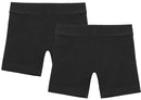 Girls Dance Modesty Shorts 100% Breathable Cotton (Twin-Pack)