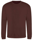 Boys Girls Unisex School Crew Neck Jumper Round Neck Fleece Sweatshirt Uniform Ages 3-16 Years