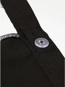 2PK Boys Slim Fit Slim Leg School Trousers Adjustable Waist Black Grey 2-18 Years