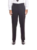 Boys Slim Leg Slim Fit School Trousers Adjustable Waist Age 3-18 Years