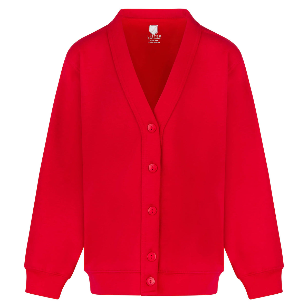School Fleece Cardigan