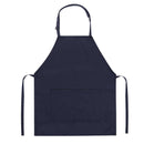 Listers Schoolwear Kids School Apron Cotton Bib Style With Front Pocket - Arts Crafts Baking Design Tech - White Black Cream Navy