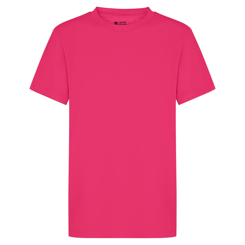 Ages 1-15 Kids Plain Blank T-Shirt Tee Shirt 100% Cotton Boys Girls Childrens Softspun Unisex School Uniform P.E. Gym