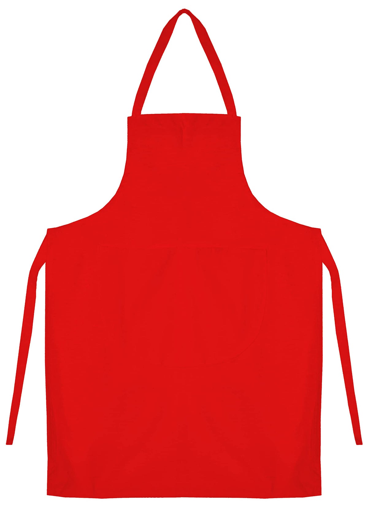 Integriti UK Kids Plain Apron With Front Pocket - Arts Crafts Baking Cooking Party Design Tech - White Black Cream Navy
