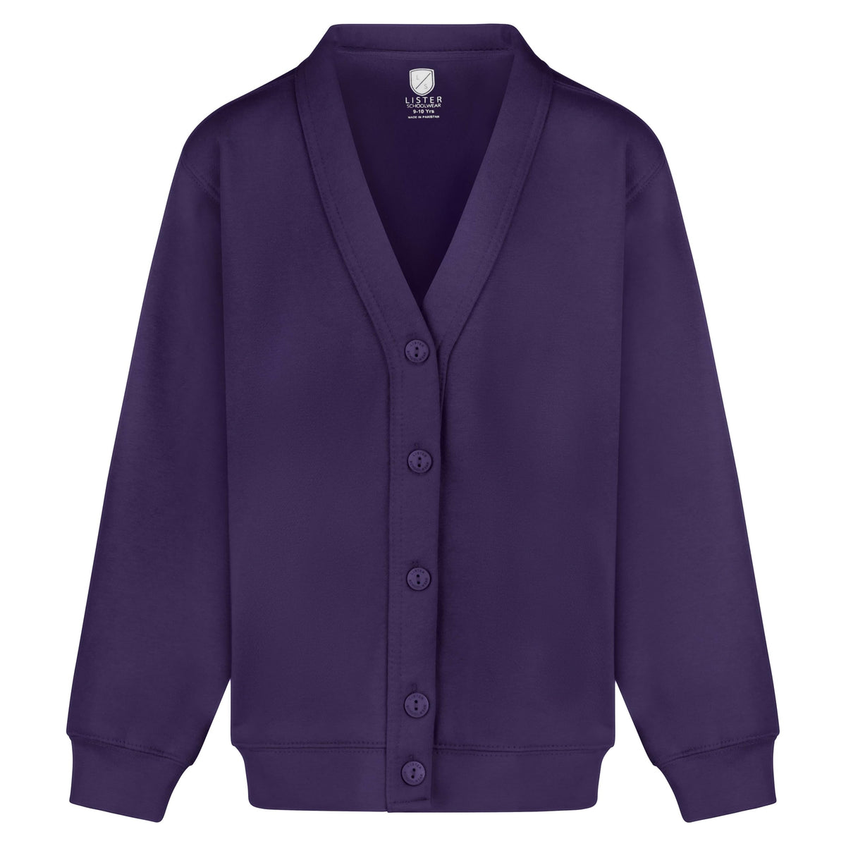 School Fleece Cardigan
