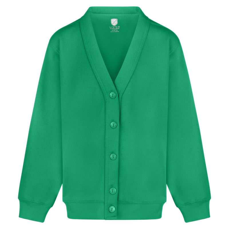Miss Chief Girls School Cardigan Fleece Sweatshirt Uniform Schoolwear Age 2 3 4 5 6 7 8 9 10 11 12 13 14 + Adult Sizes