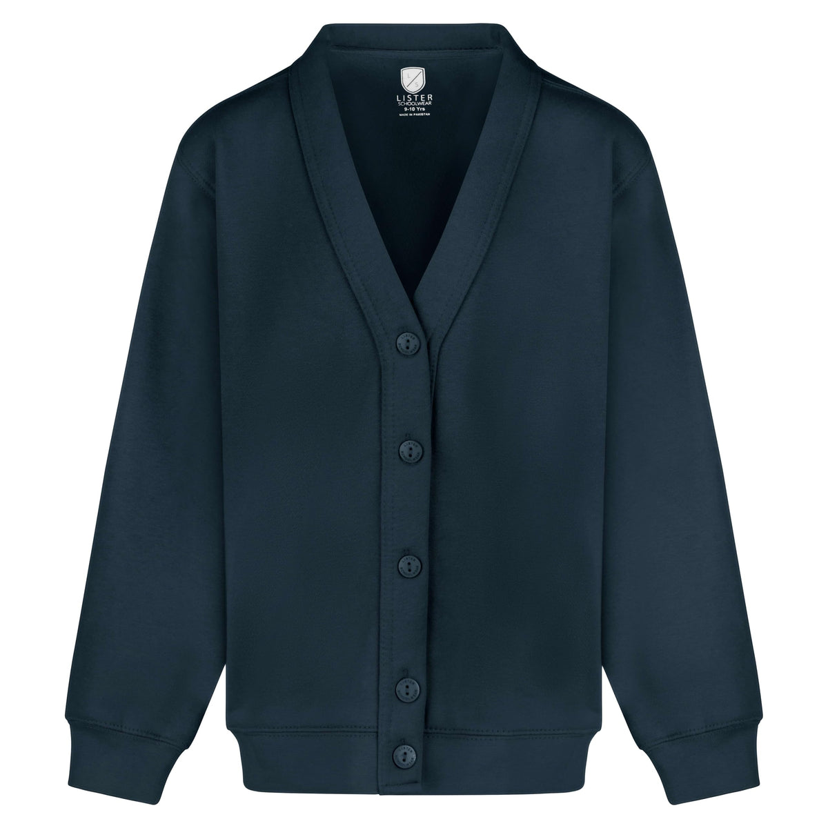 School Fleece Cardigan