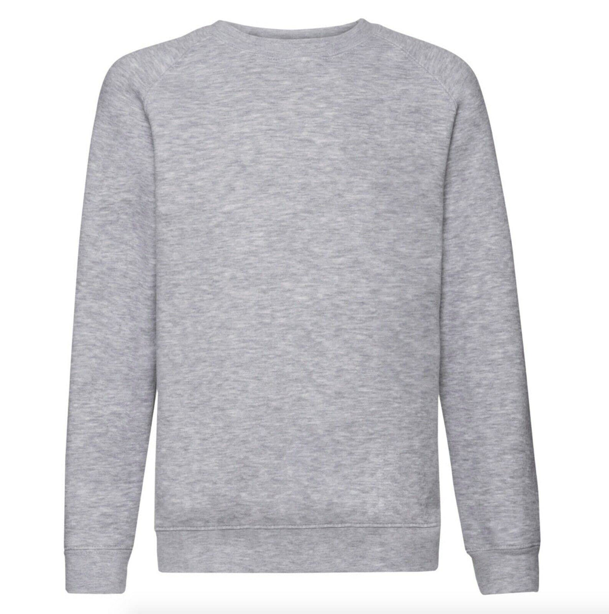Boys Girls Unisex School Crew Neck Jumper Round Neck Fleece Sweatshirt Uniform Ages 3-16 Years