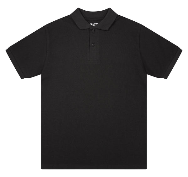 Polo Shirt Short Sleeve - Black