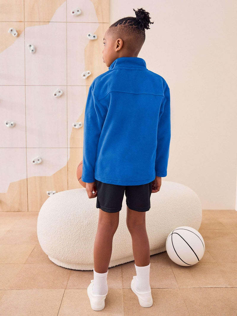 (Pack of 2) Boys School Football Shorts PE Running Gym Sports Training Athletic Breathable 3-16 Years