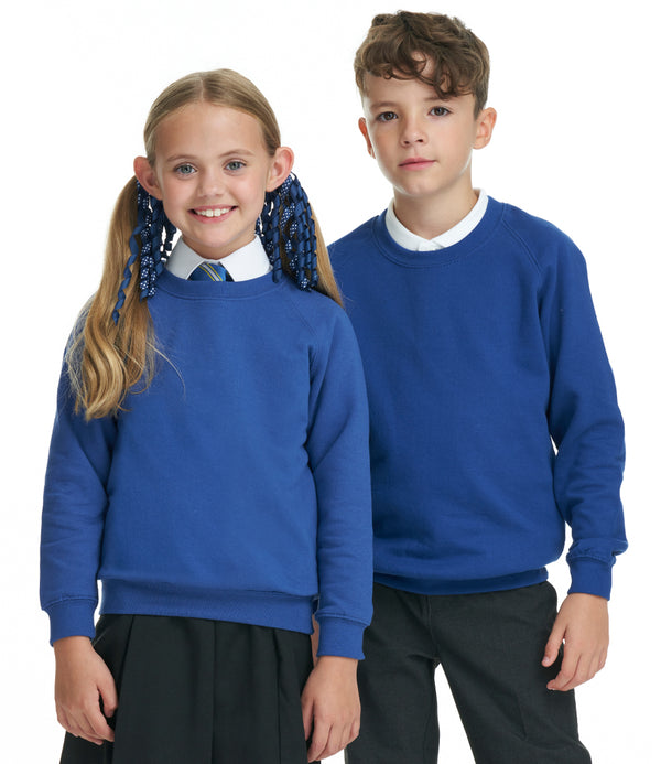 Royal Blue Scool Crew Neck Sweatshirt