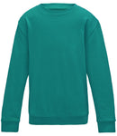 Jade Green Scool Crew Neck Sweatshirt