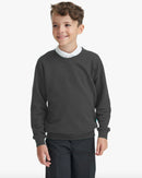 Charcoal Scool Crew Neck Sweatshirt