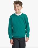 Jade Green Scool Crew Neck Sweatshirt