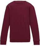 Maroon Scool Crew Neck Sweatshirt