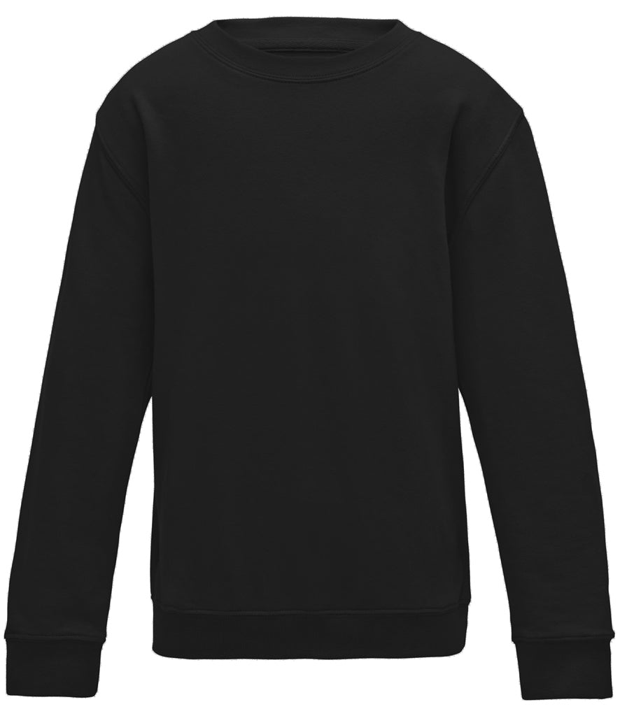 Black Scool Crew Neck Sweatshirt