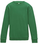 Kelly Green Scool Crew Neck Sweatshirt