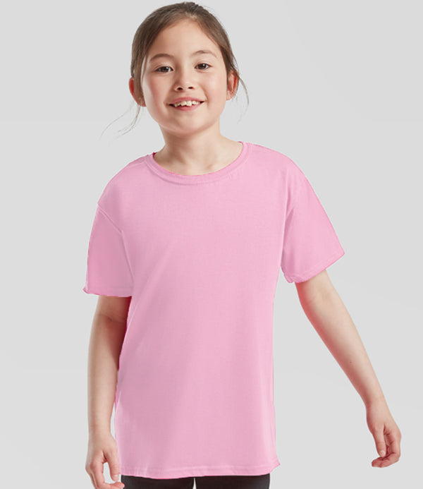 Light Pink Kids T-Shirt Short Sleeve 100% Cotton