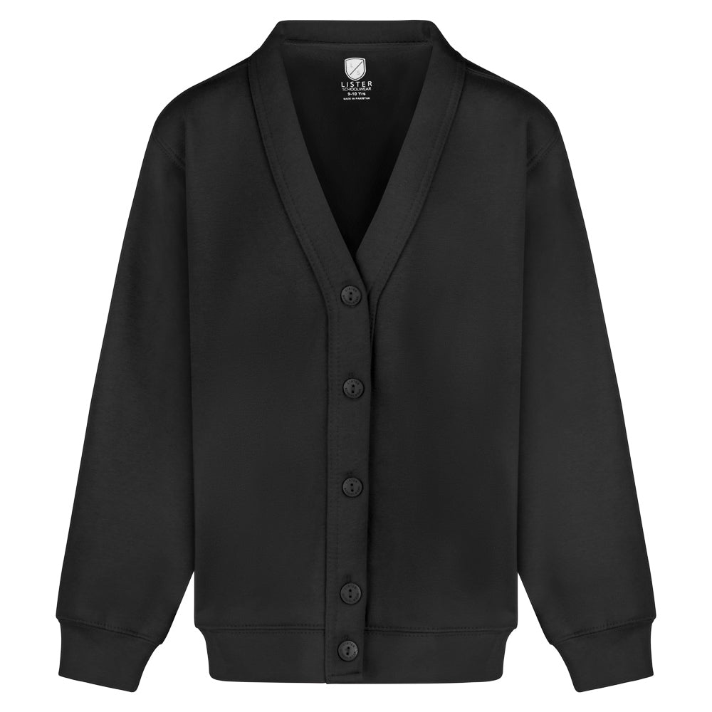School Fleece Cardigan