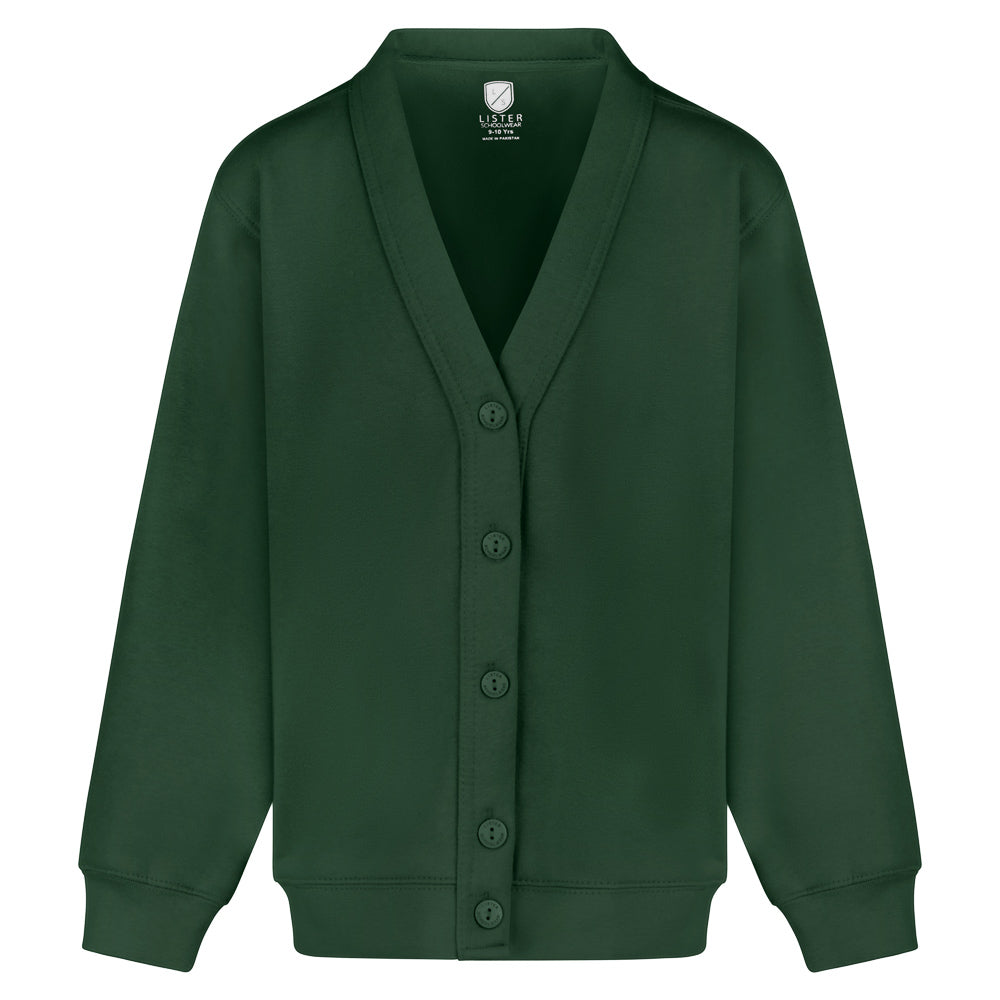 School Fleece Cardigan