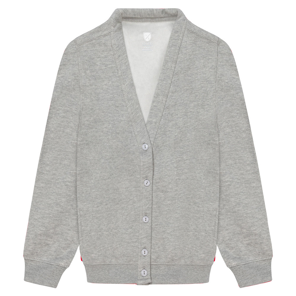 School Fleece Cardigan