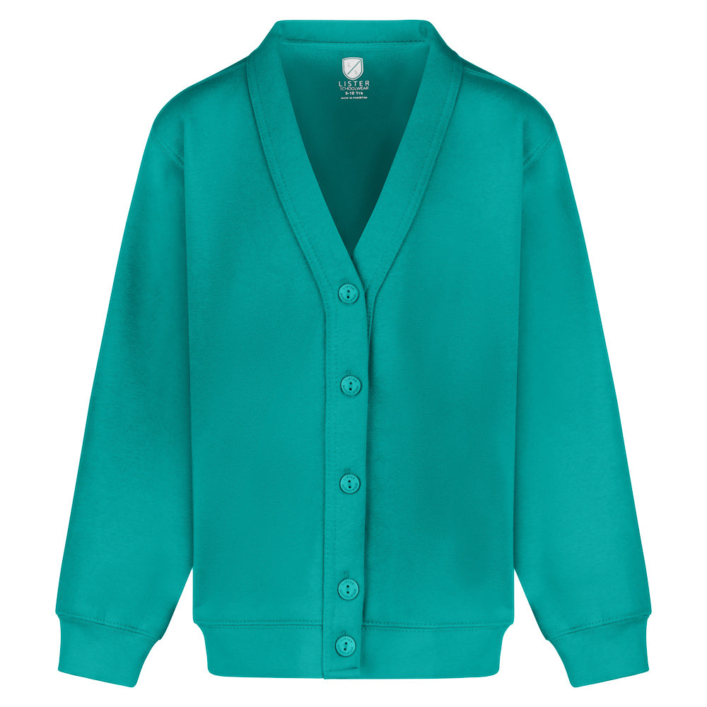 School Fleece Cardigan