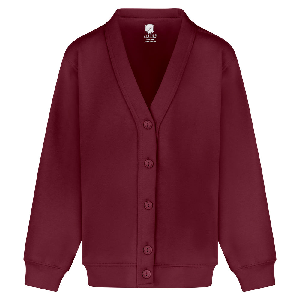 School Fleece Cardigan
