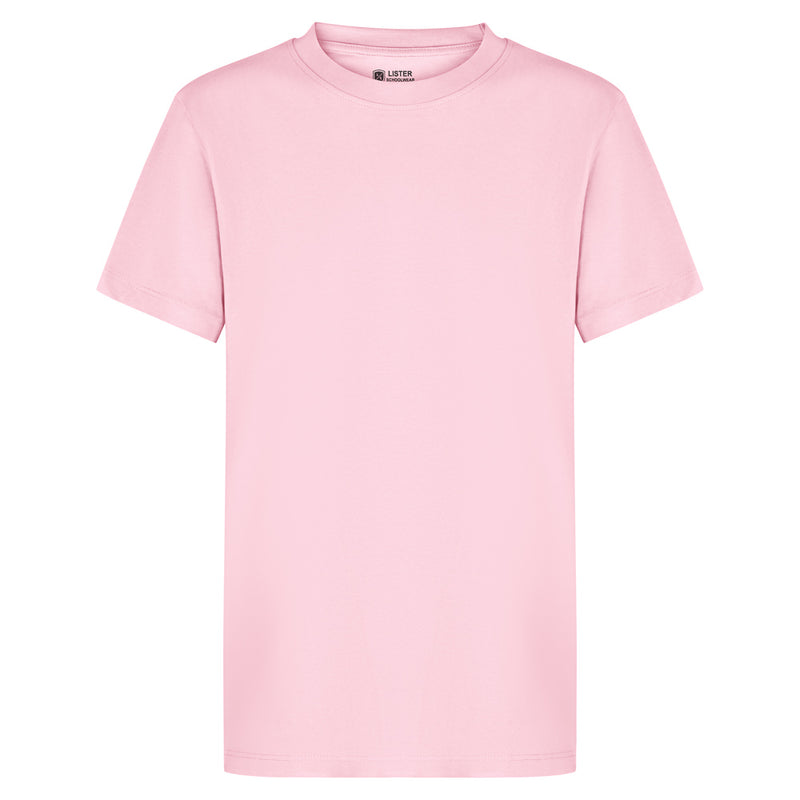 Light Pink Kids T-Shirt Short Sleeve 100% Cotton