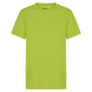 Lime Green Kids T-Shirt Short Sleeve 100% Cotton