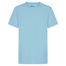 Sky Blue Kids Plain T-Shirt Short Sleeve 100% Cotton