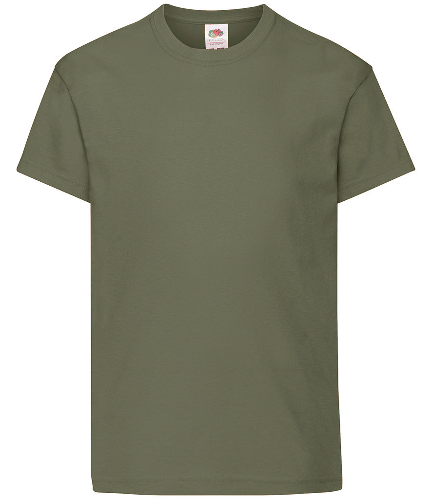 Kids Plain T-Shirt Short Sleeve 100% Cotton