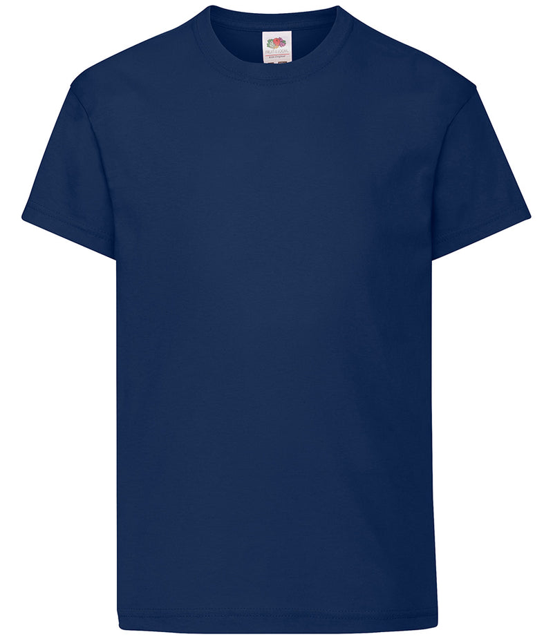 Navy Blue Kids T-Shirt Short Sleeve 100% Cotton