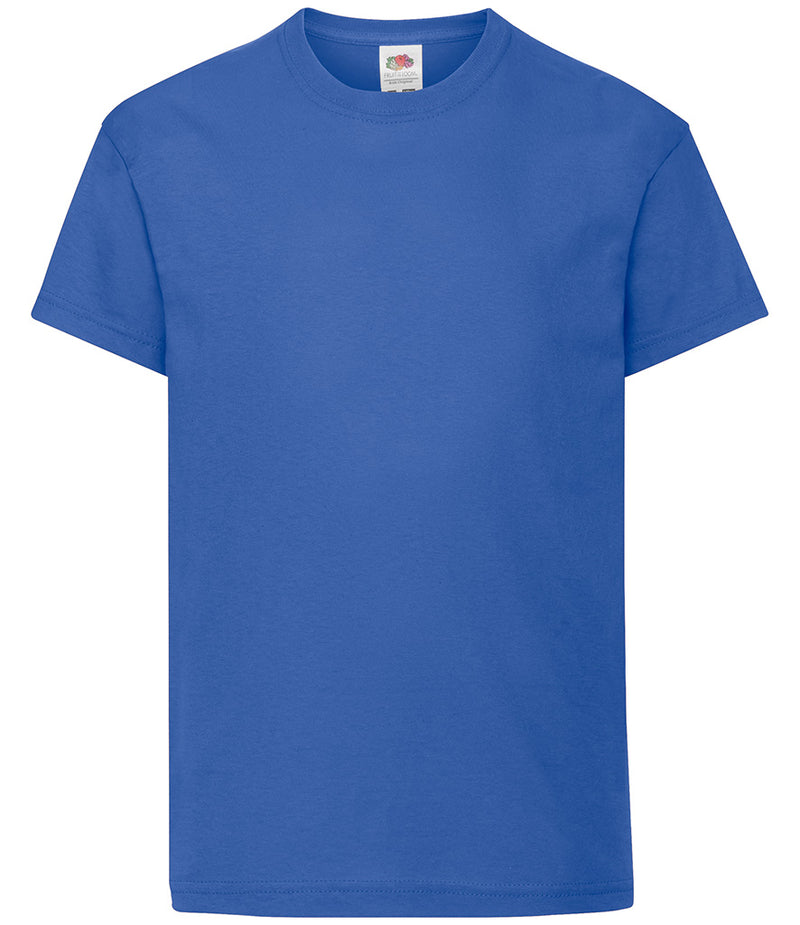 Royal Blue Kids T-Shirt Short Sleeve 100% Cotton