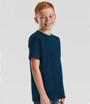 Navy Blue Kids T-Shirt Short Sleeve 100% Cotton