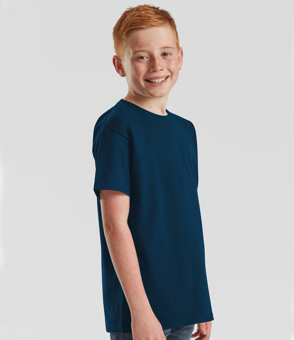 Navy Blue Kids T-Shirt Short Sleeve 100% Cotton
