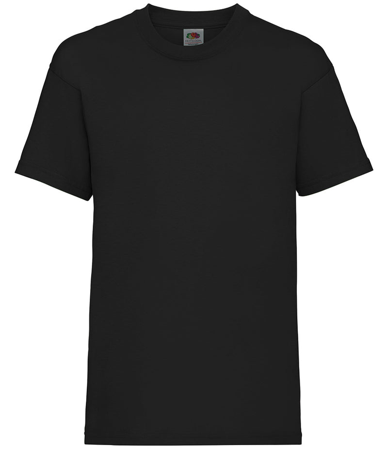Black Kids T-Shirt Short Sleeve 100% Cotton