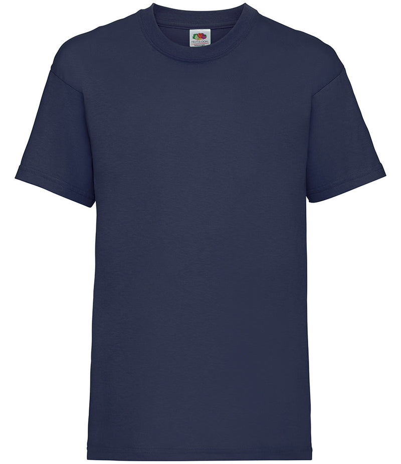 Kids Plain T-Shirt Short Sleeve 100% Cotton