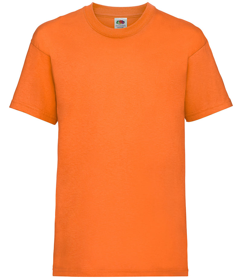 Orange Kids T-Shirt Short Sleeve 100% Cotton