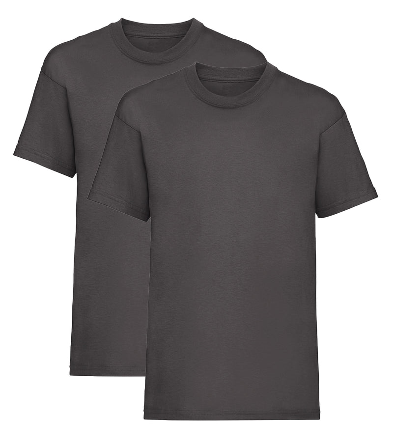 Charcoal Kids T-Shirt Short Sleeve 100% Cotton